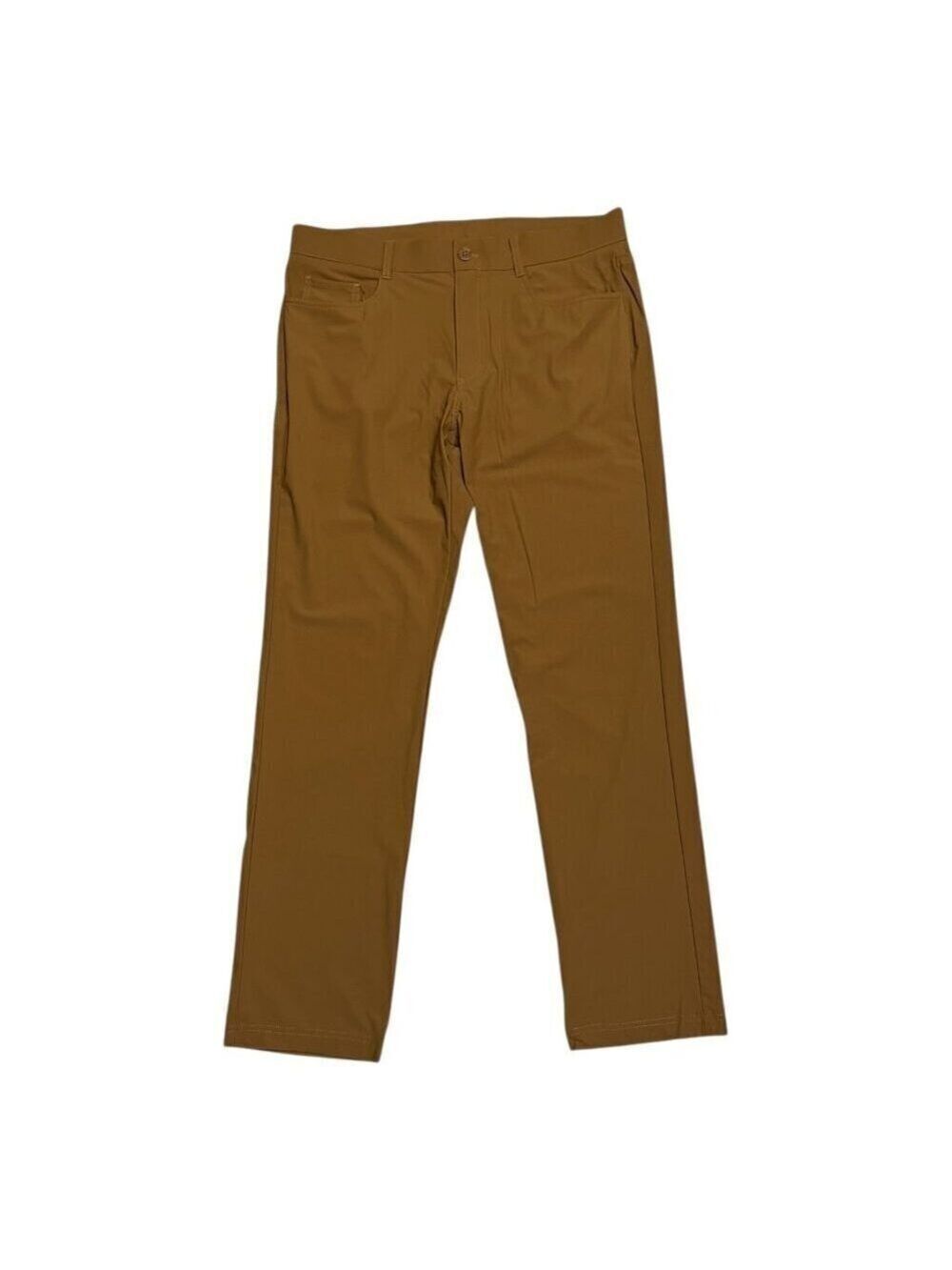 CALLAWAY Golf Lightweight Breathable Brown Summer Pants Mens 34x32